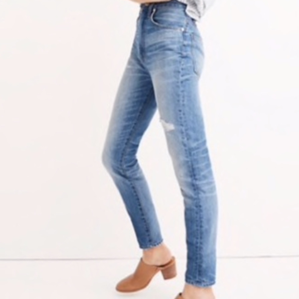 NWT Madewell Rigid High-Rise Skinny Jeans